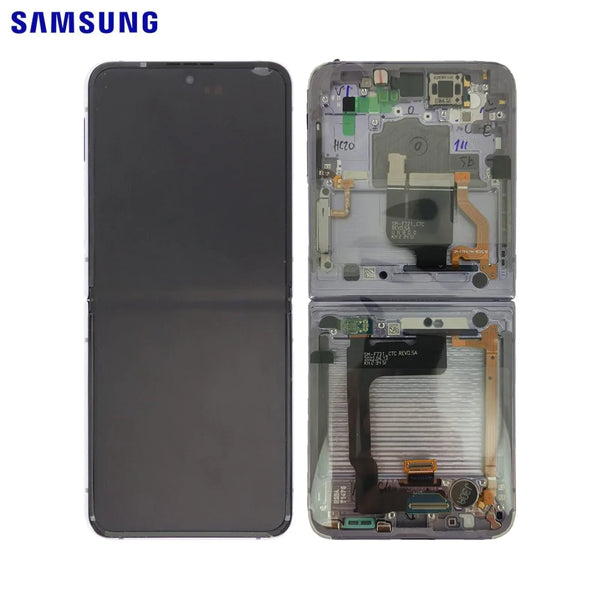 Touch Screen Originale Samsung Galaxy Z Flip 4 5G F721 GH82-29440B GH82-29441B GH82-30238B GH82-30239B Lavanda