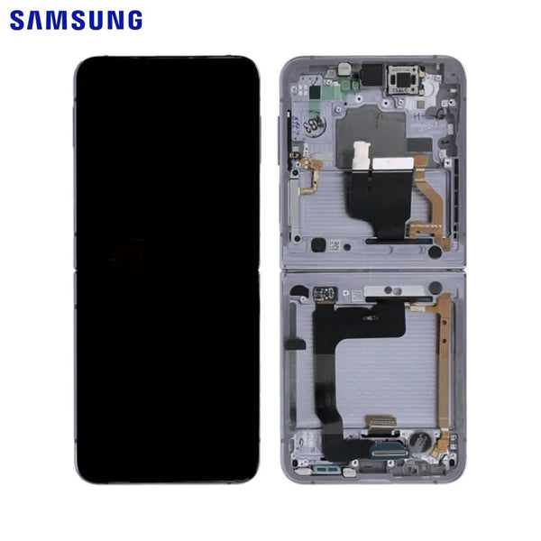 Touch Screen Originale Samsung Galaxy Z Flip 4 5G F721 GH82-29440F GH82-29441F GH82-30238F GH82-30239F Argento