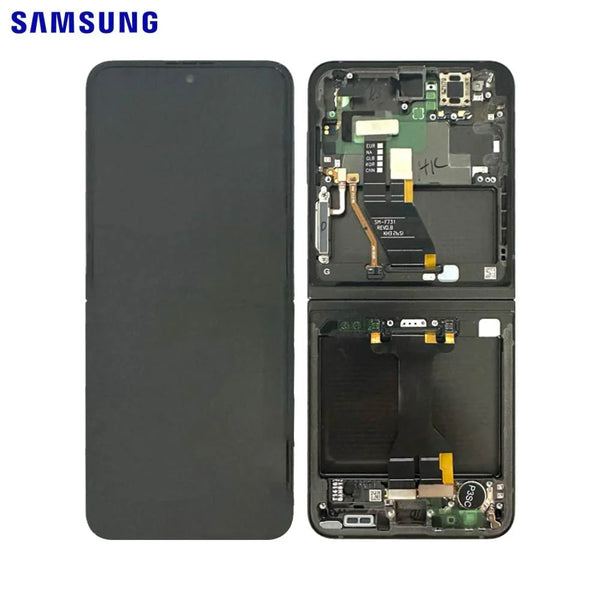 Touch Screen Originale Samsung Galaxy Z Flip 5 5G F731 GH82-31827E GH82-31828E Giallo