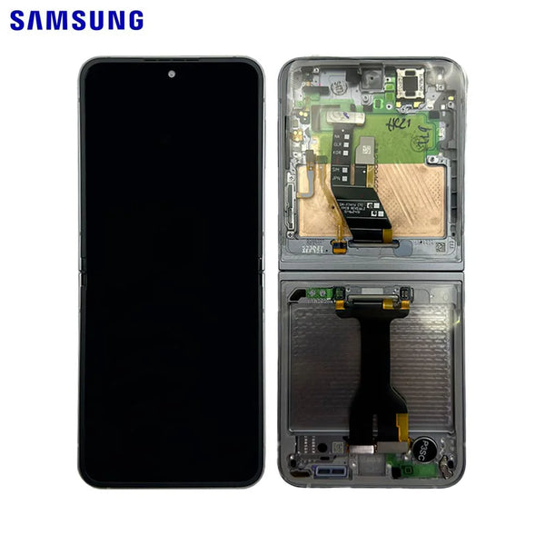 Touch Screen Originale Samsung Galaxy Z Flip 6 5G F741 GH82-35013A GH82-35014A Grigio
