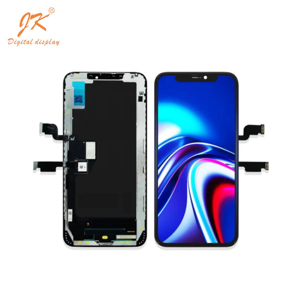 Pantalla t¨¢ctil Oled suave para Apple iPhone XS Max (JK) negra