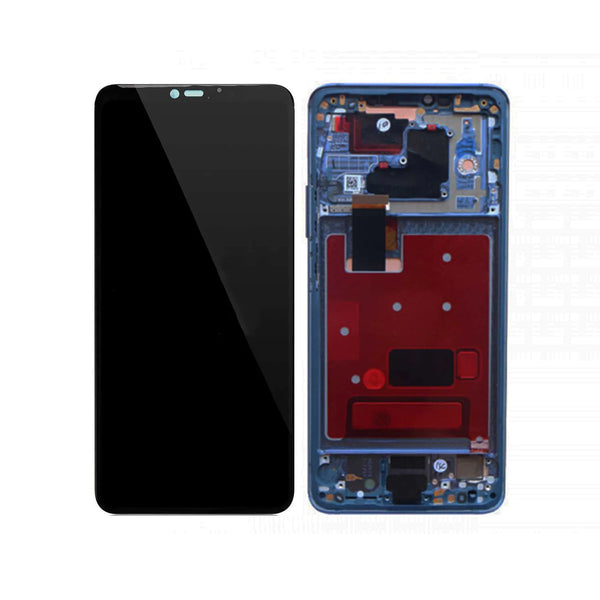 Huawei Mate 20 Pro Touchscreen blu con cornice