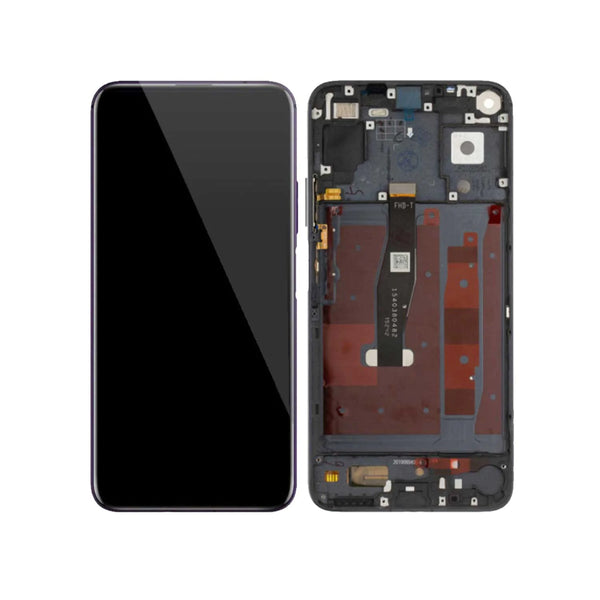 Tela sens¨ªvel ao toque com chassi Huawei Nova 5T Honor 20 Preto