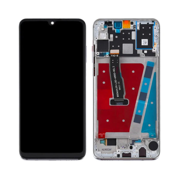 Huawei P30 Lite White Touchscreen with Frame
