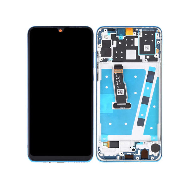 Huawei P30 Lite New Edition Touchscreen blu con cornice