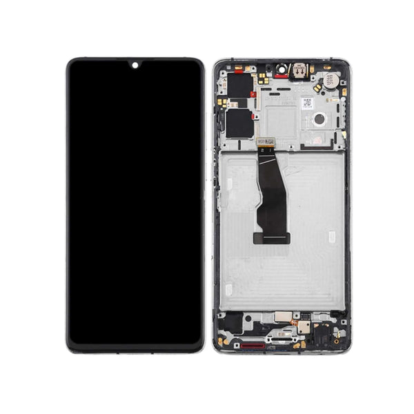 Huawei P30 Tela sens¨ªvel ao toque preta com moldura