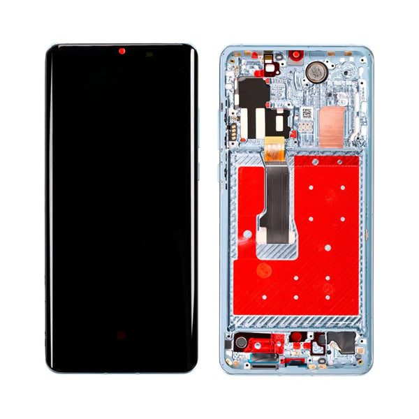 Ecran Tactile avec Ch_ssis Huawei P30 Pro P30 Pro New Edition Argent Givre