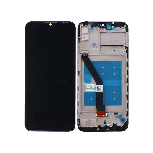Huawei Y6 2019 Schwarzer Touchscreen mit Rahmen