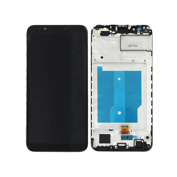 Huawei Y7 2018 Touch Screen Nero con Cornice