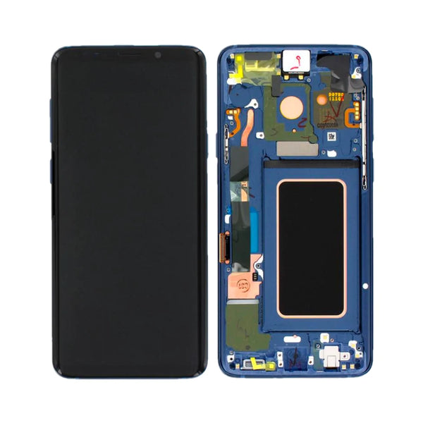 Samsung Galaxy S9 Plus G965 Touch Screen con cornice RICONDIZIONATO Blu