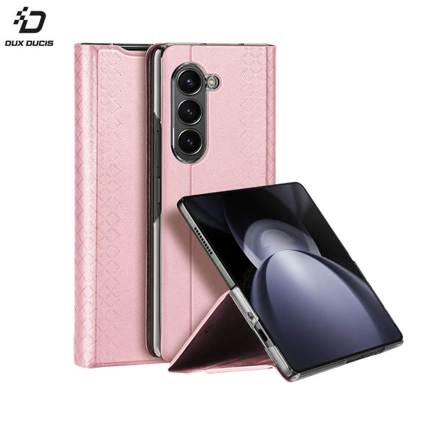 Bril Dux Ducis Schutzh¨¹lle f¨¹r Samsung Galaxy Z Fold 5 5G F946, Rosa