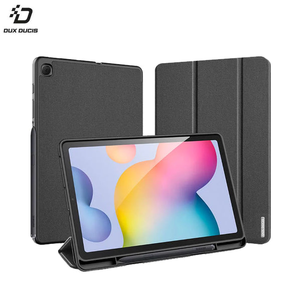 Domo Dux Ducis Schutzh¨¹lle f¨¹r Samsung Galaxy Tab S6 Lite Wi-Fi P610 Galaxy Tab S6 Lite 4G P615, Schwarz