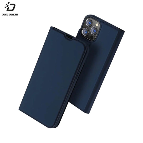 Housse de Protection Skin Pro Dux Ducis pour Apple iPhone 13 Pro Max Bleu