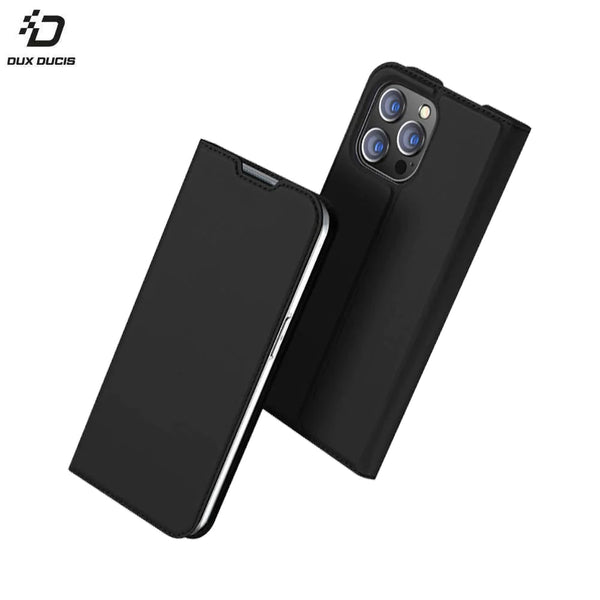 Housse de Protection Skin Pro Dux Ducis pour Apple iPhone 14 Pro Noir