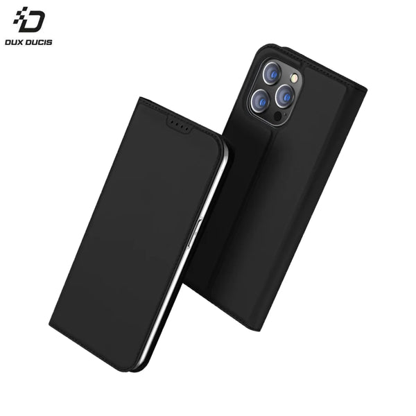 Housse de Protection Skin Pro Dux Ducis pour Apple iPhone 15 Pro Max Noir