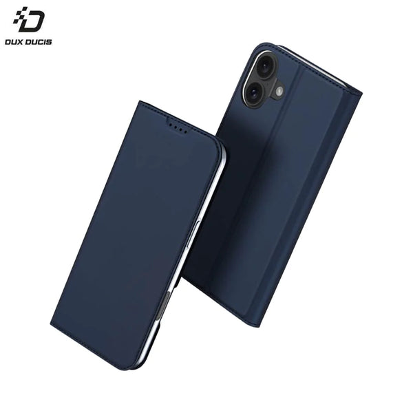 Housse de Protection Skin Pro Dux Ducis pour Apple iPhone 16 Plus Bleu