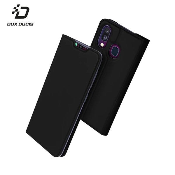 Dux Ducis Skin Pro Schutzh¨¹lle f¨¹r Samsung Galaxy A40 A405 Schwarz