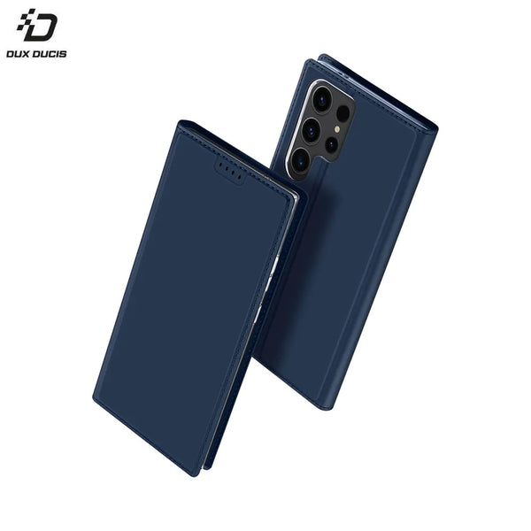 Dux Ducis Skin Pro Schutzh¨¹lle f¨¹r Samsung Galaxy S24 Ultra 5G S928 Blau
