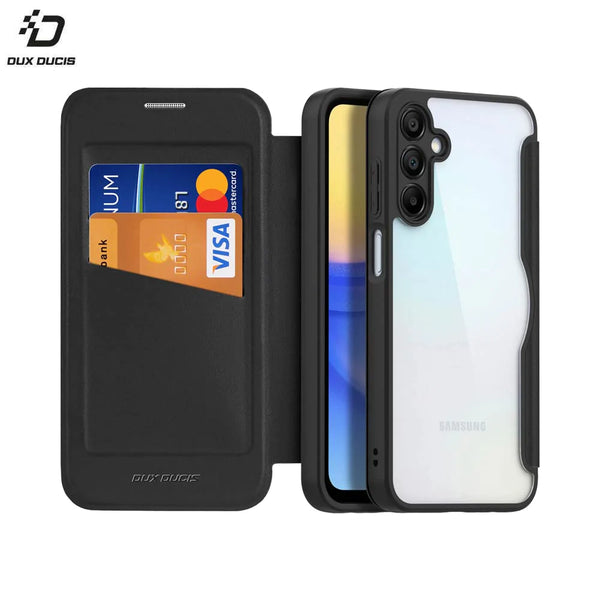 Dux Ducis Skin X Pro Schutzh¨¹lle f¨¹r Samsung Galaxy A15 5G A156B Galaxy A15 4G A155 Schwarz