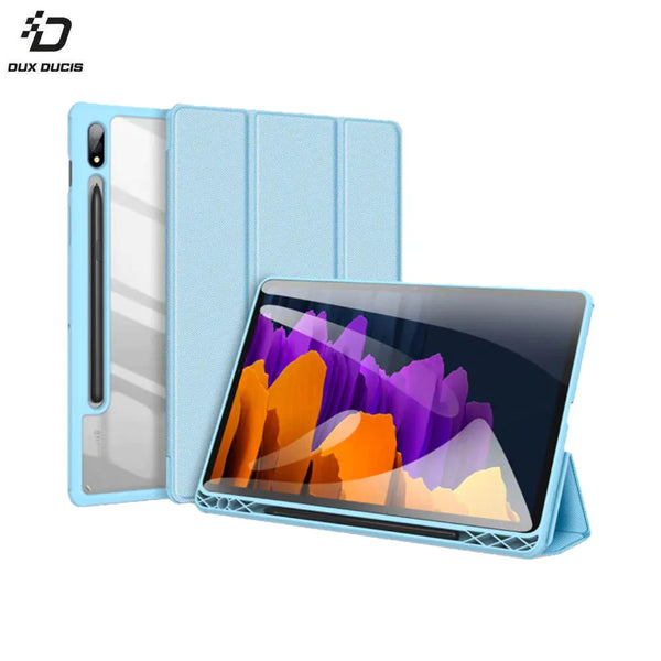 Toby Dux Ducis Schutzh¨¹lle f¨¹r Samsung Galaxy Tab S7 Wi-Fi T870 Galaxy Tab S7 4G T875 Blau