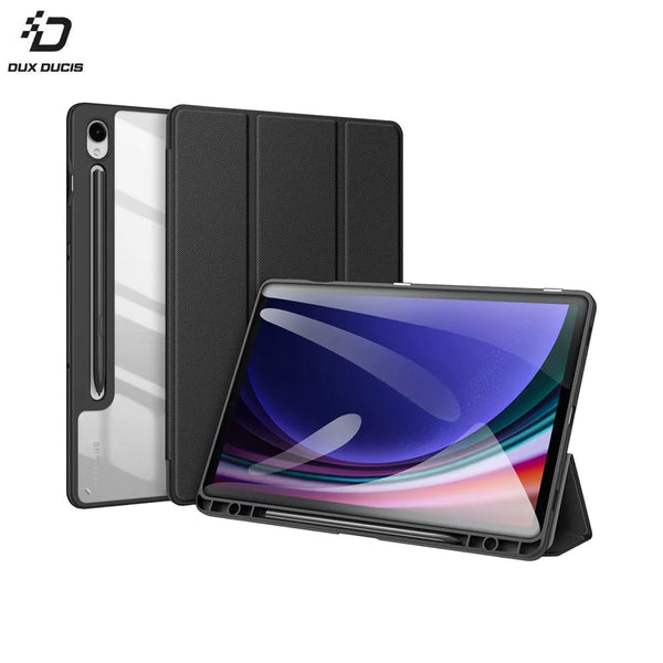 Toby Dux Ducis Schutzh¨¹lle f¨¹r Samsung Galaxy Tab S9 FE Plus Wi-Fi X610 Schwarz