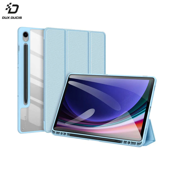 Toby Dux Ducis Schutzh¨¹lle f¨¹r Samsung Galaxy Tab S9 FE Wi-Fi X510 Blau