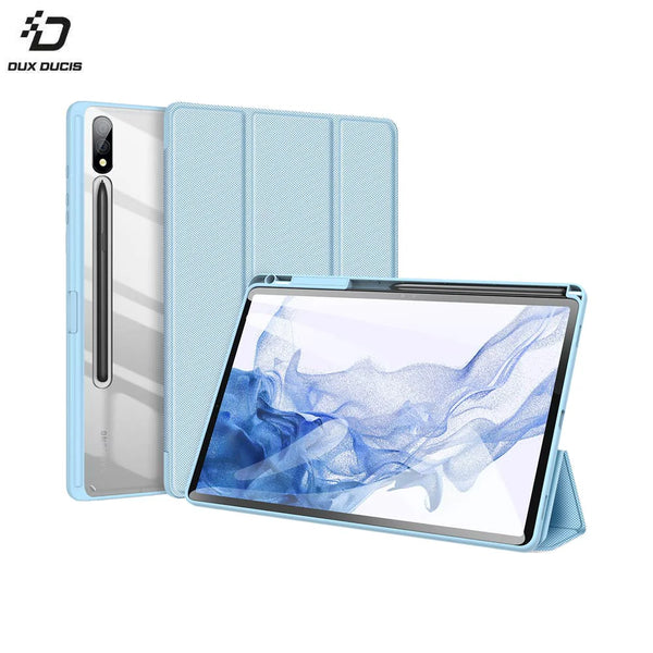Toby Dux Ducis Schutzh¨¹lle f¨¹r Samsung Galaxy Tab S9 Plus Wi-Fi X810 & S9 Plus 5G X816, Blau