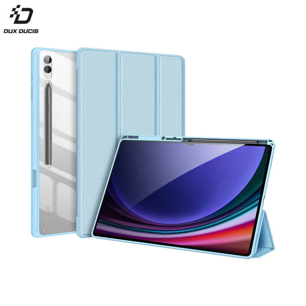 Toby Dux Ducis Schutzh¨¹lle f¨¹r Samsung Galaxy Tab S9 Ultra Wi-Fi X910 & S9 Ultra 5G X916, Blau