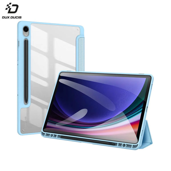 Toby Dux Ducis Schutzh¨¹lle f¨¹r Samsung Galaxy Tab S9 Wi-Fi X710 & S9 5G X716 Blau