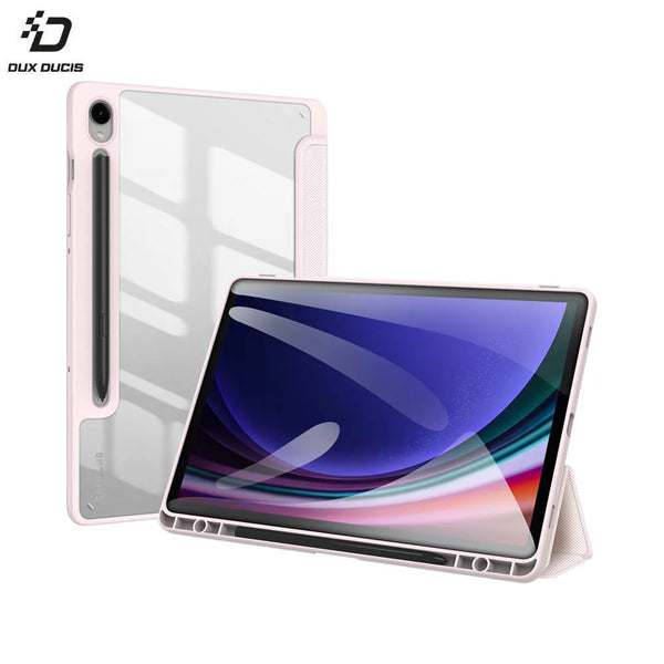 Toby Dux Ducis Schutzh¨¹lle f¨¹r Samsung Galaxy Tab S9 Wi-Fi X710 & S9 5G X716, Rosa