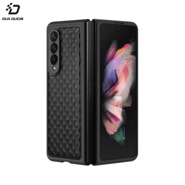 Dux Ducis Venice Schutzh¨¹lle f¨¹r Samsung Galaxy Z Fold 3 5G F926 Schwarz
