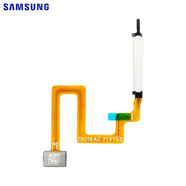 Lector de huellas dactilares original Samsung Galaxy A22 5G A226B GH81-20739A Blanco