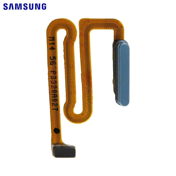 Lector de huellas dactilares original Samsung Galaxy M14 5G M146 GH96-15827C con Lightning azul