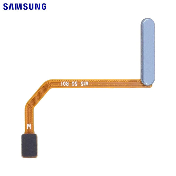 Lector de huellas dactilares original Samsung Galaxy M15 5G M156 GH96-16910C Azul Claro