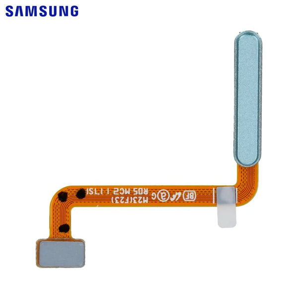 Lector de huellas dactilares original Samsung Galaxy M23 5G M236 GH96-15084C Azul claro