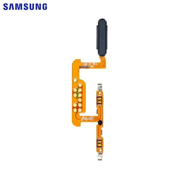 Lector de huellas dactilares original Samsung Galaxy Tab S7 Wi-Fi T870 Galaxy Tab S7 4G T875 GH96-13643A Negro