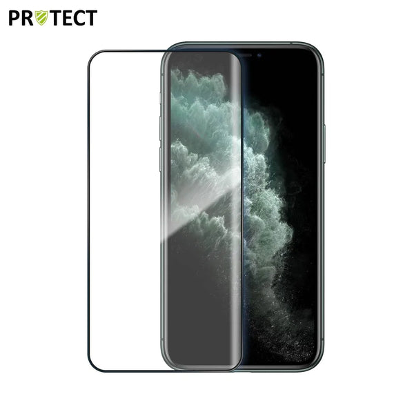 Pack Verre Tremp¨¦ Int¨¦gral PROTECT pour Apple iPhone 11 Pro, X & XS x10 Noir