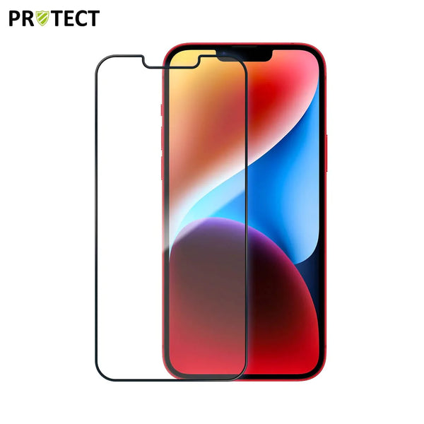 Pack Verre Tremp¨¦ Int¨¦gral PROTECT pour Apple iPhone 13 Pro Max & 14 Plus x10 Noir