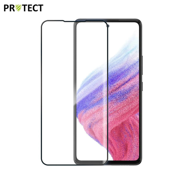 PROTECT Vollst_ndig geh_rtetes Glaspaket f¨¹r Samsung Galaxy A53 5G A536 x10 Schwarz