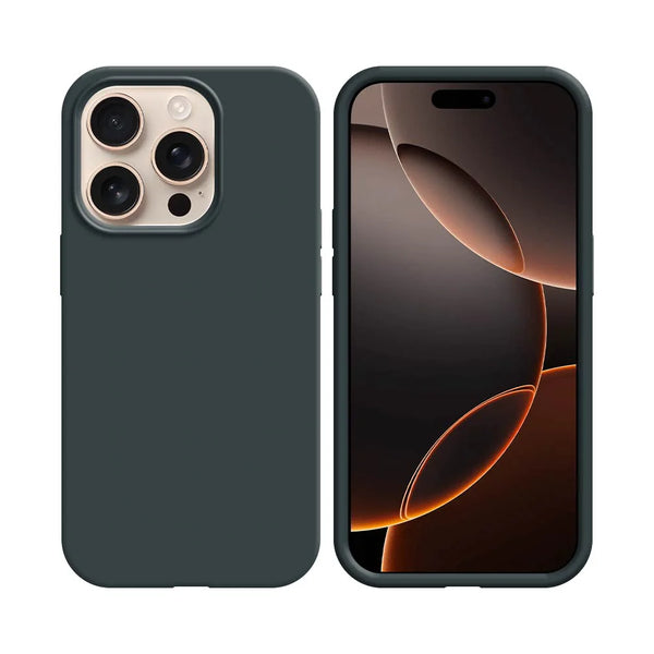 10er-Pack Silikonh¨¹llen kompatibel mit Apple iPhone 16 Pro Max Bulk Schwarz