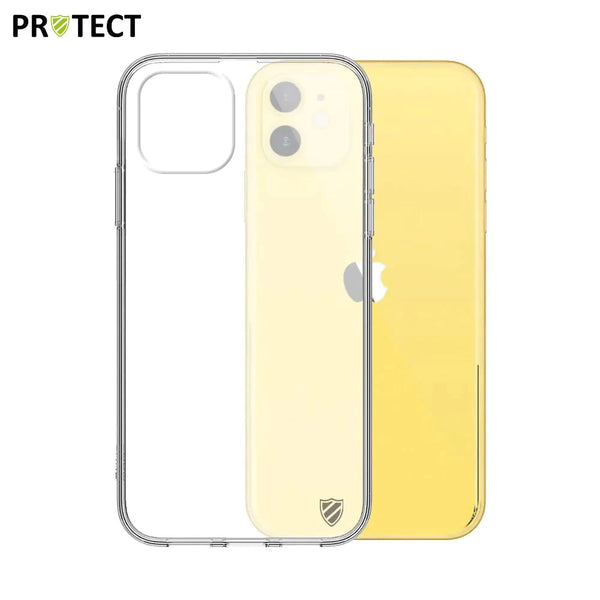 Pack de 10 Coques Silicone PROTECT pour Apple iPhone 11 Bulk Transparent