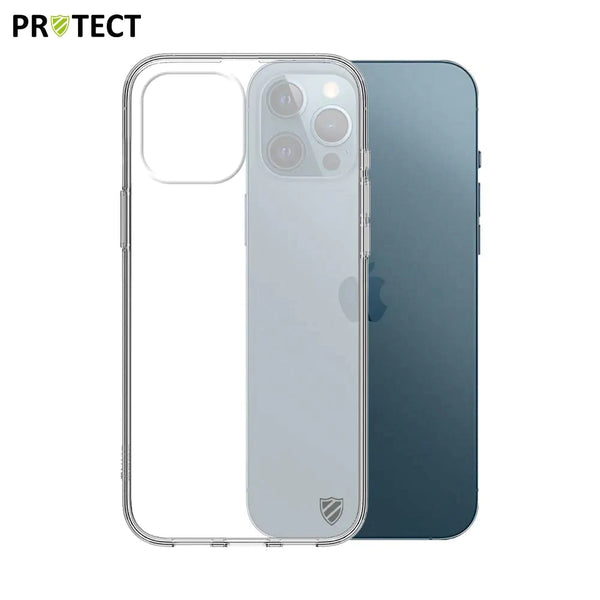 Pack de 10 Coques Silicone PROTECT pour Apple iPhone 12 Pro Max Bulk Transparent