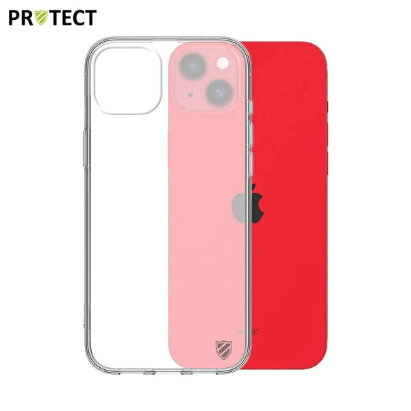 Pack de 10 Coques Silicone PROTECT pour Apple iPhone 14 Plus Bulk Transparent