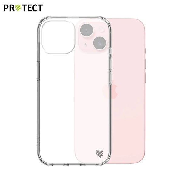 Pack de 10 Coques Silicone PROTECT pour Apple iPhone 16 Bulk Transparent