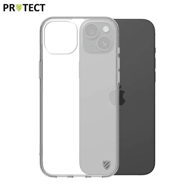 Pack de 10 Coques Silicone PROTECT pour Apple iPhone 16 Plus Bulk Transparent