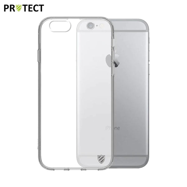 Pack de 10 Coques Silicone PROTECT pour Apple iPhone 6 iPhone 6S Bulk Transparent