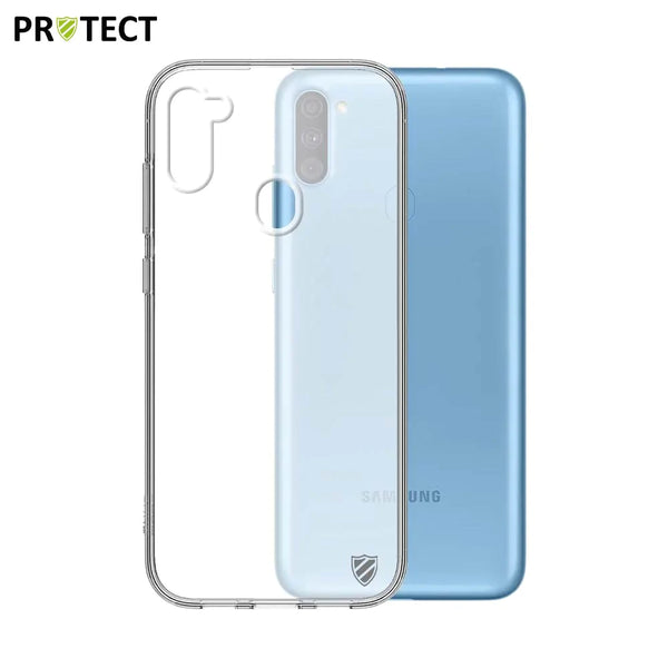 10er Pack Silikon PROTECT H¨¹llen f¨¹r Samsung Galaxy A11 A115 Bulk Transparent