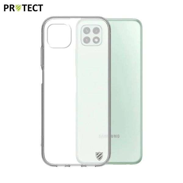 10er-Pack Silikonh¨¹llen PROTECT f¨¹r Samsung Galaxy A22 5G A226B Bulk Transparent