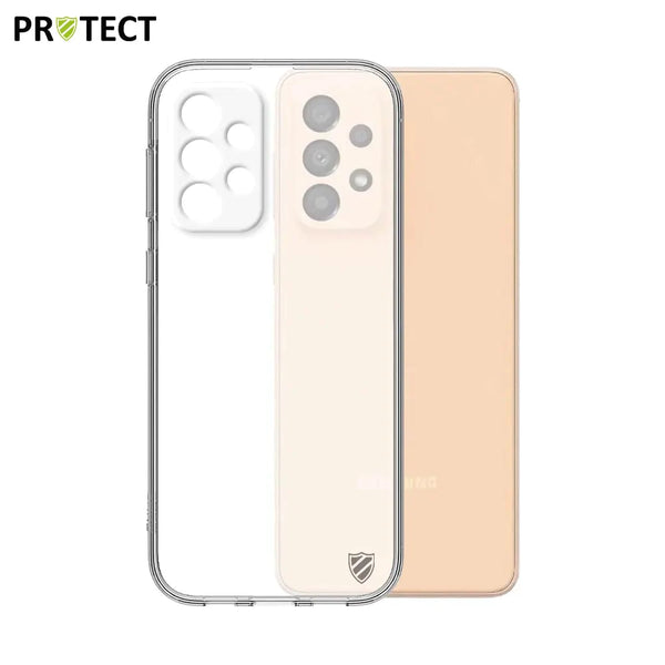 10er-Pack Silikonh¨¹llen PROTECT f¨¹r Samsung Galaxy A33 5G A336 Bulk Transparent