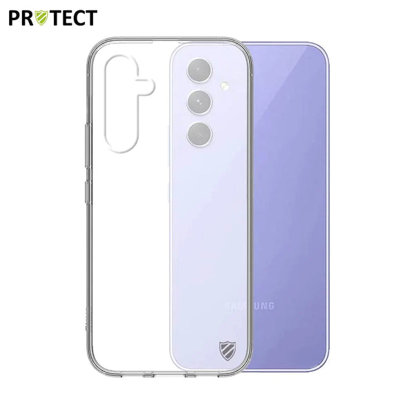 10er-Pack Silikonh¨¹llen PROTECT f¨¹r Samsung Galaxy A54 5G A546 Bulk Transparent